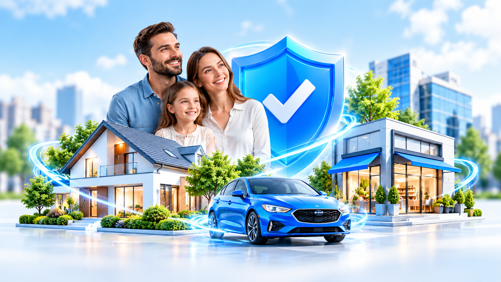 Protection EcoAssure pour la famille, le logement, l'automobile et l'activité professionnelle