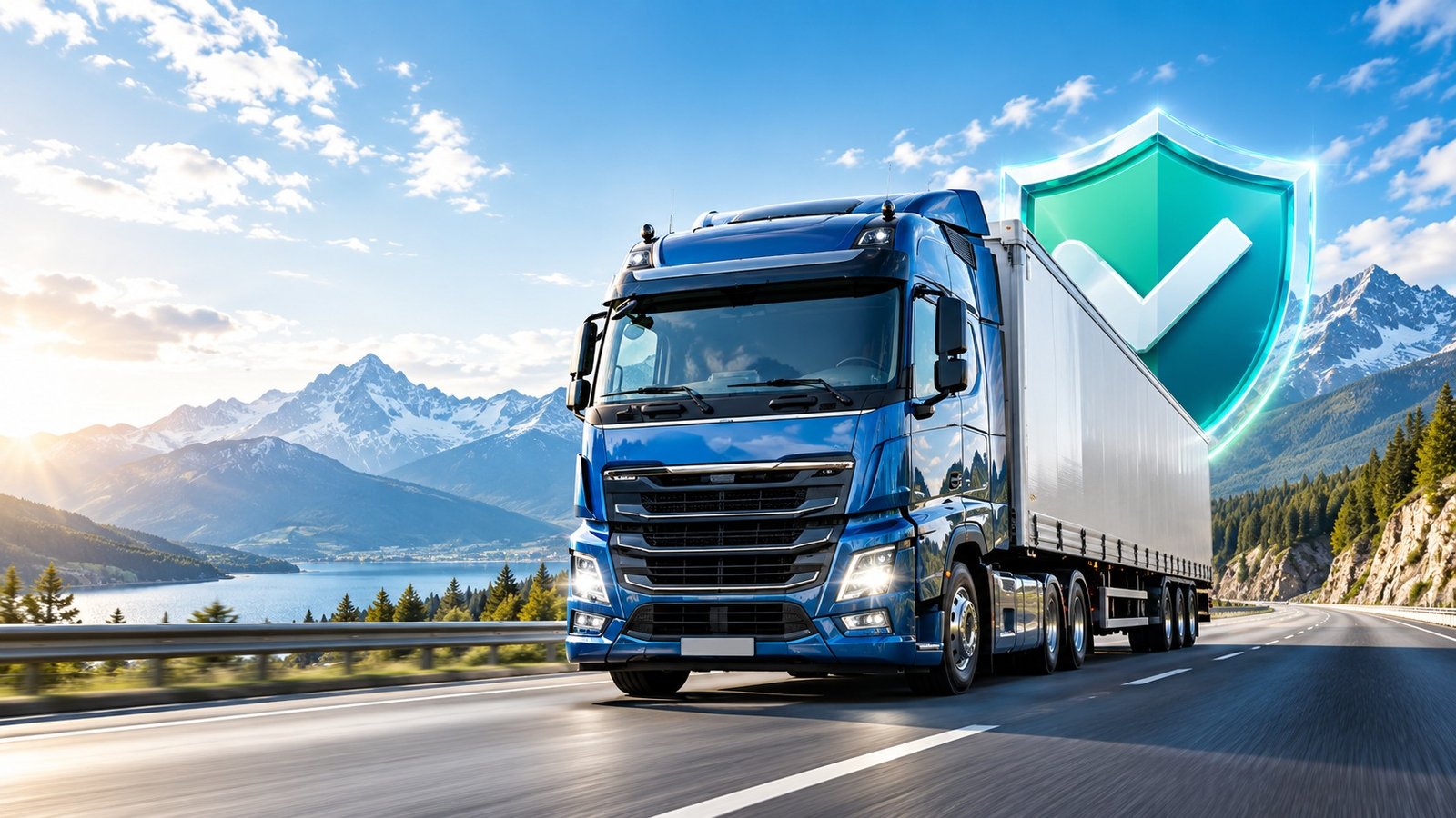 Camion poids lourd protégé par EcoAssure