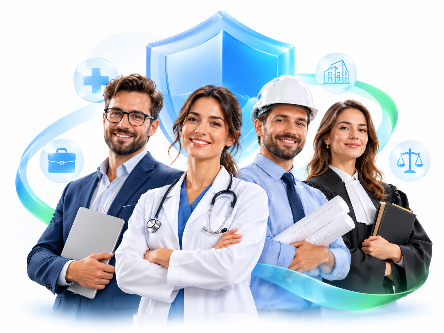 Professionnels accompagnés et protégés par EcoAssure